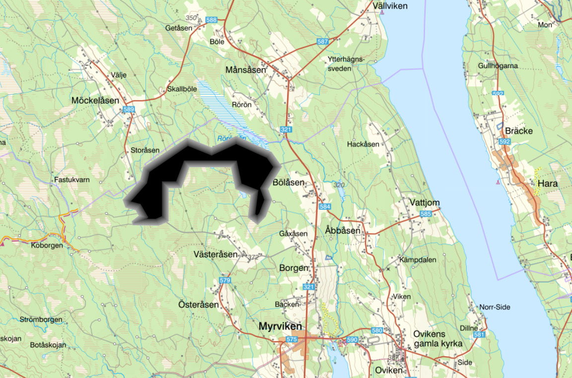 Riksintresse Häggån dagbrott